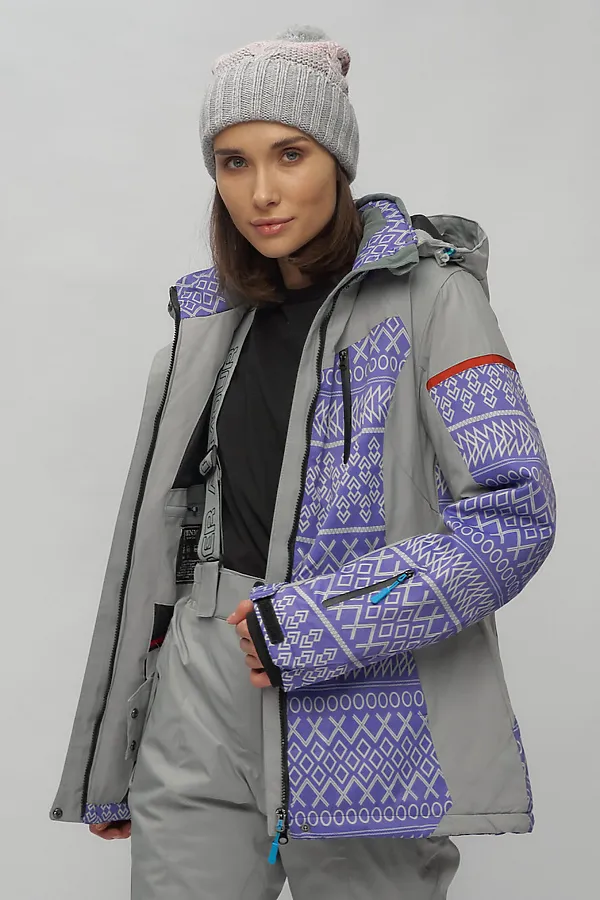 Горнолыжный костюм  MTFORCE, фиолетовый - фото 2