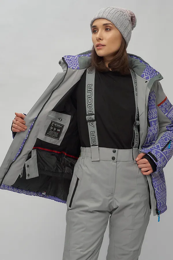 Горнолыжный костюм  MTFORCE, фиолетовый - фото 2