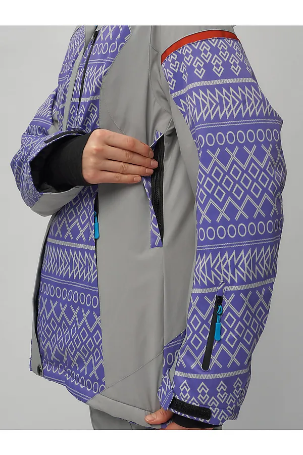 Горнолыжный костюм  MTFORCE, фиолетовый - фото 2