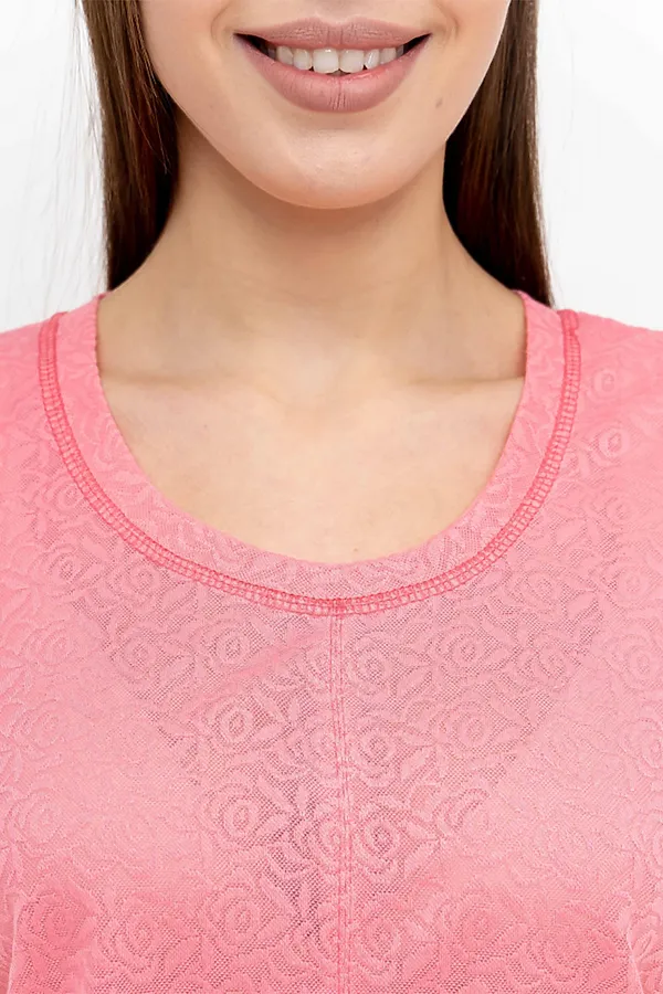 Футболка BINITA, розовая - фото 2