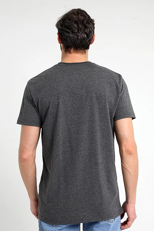 Футболка F5, dark grey melange - фото 2