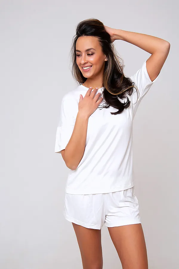 Костюм (Футболка+Шорты) RAPOSA, молочный - фото 2