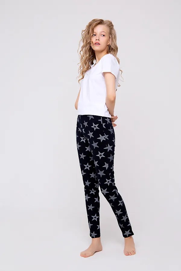 Костюм (Футболка+Брюки) RAPOSA, белый/синий - фото 2