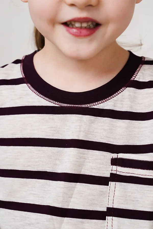 Футболка BINITA, бордовая - фото 2