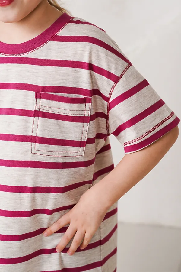 Футболка BINITA, розовая - фото 2