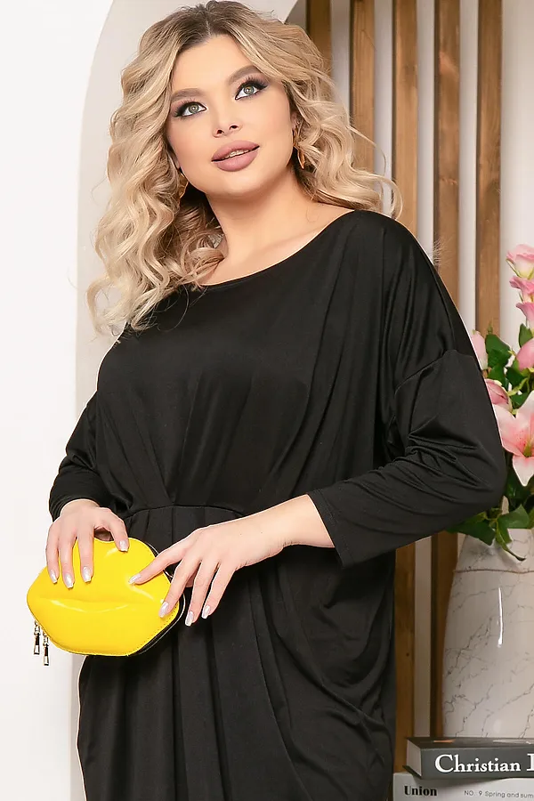 Платье LADY TAIGA, блэк - фото 2