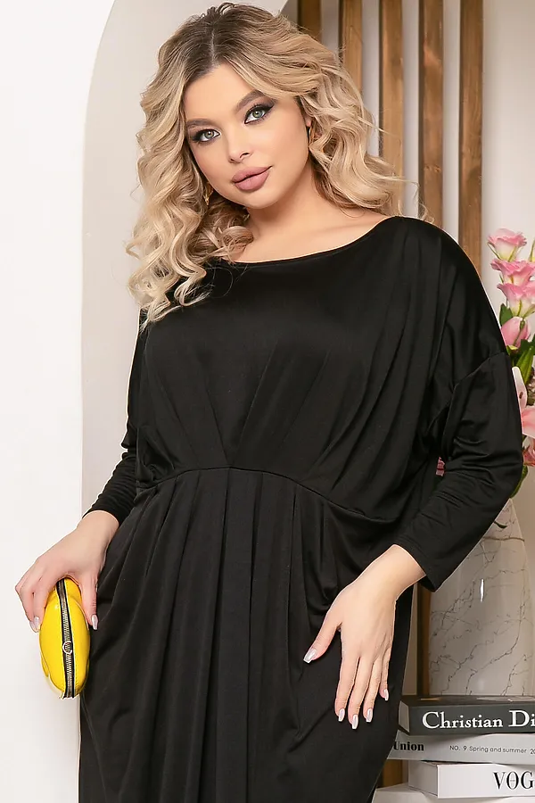 Платье LADY TAIGA, блэк - фото 2