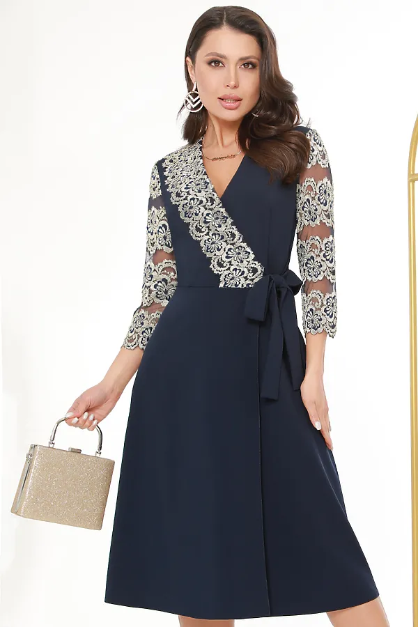 Платье DSTREND, тёмно-синий - фото 2