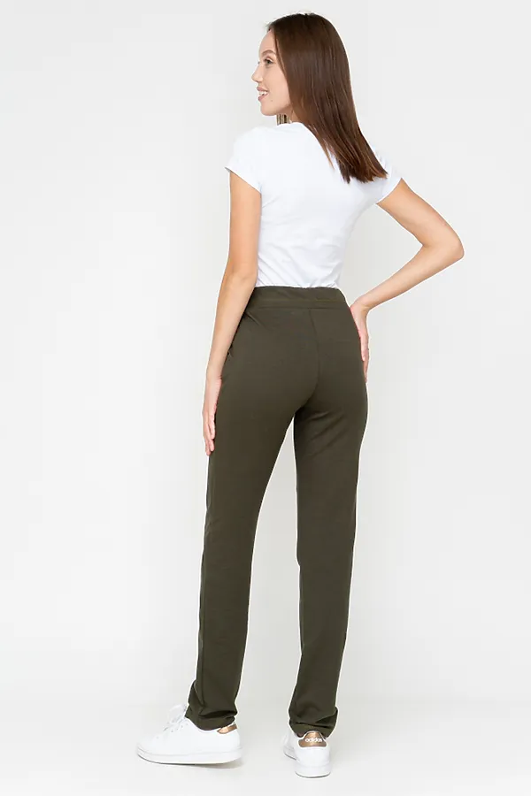 Брюки BINITA, зеленые - фото 2