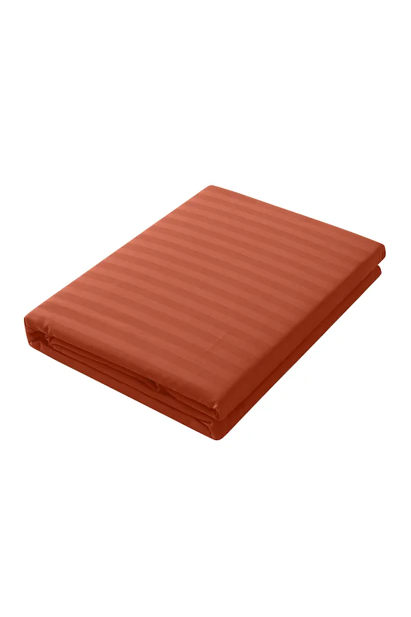 Пододеяльник "Verossa" Stripe 148/215 Terracotta NORDTEX, terracotta - фото 2