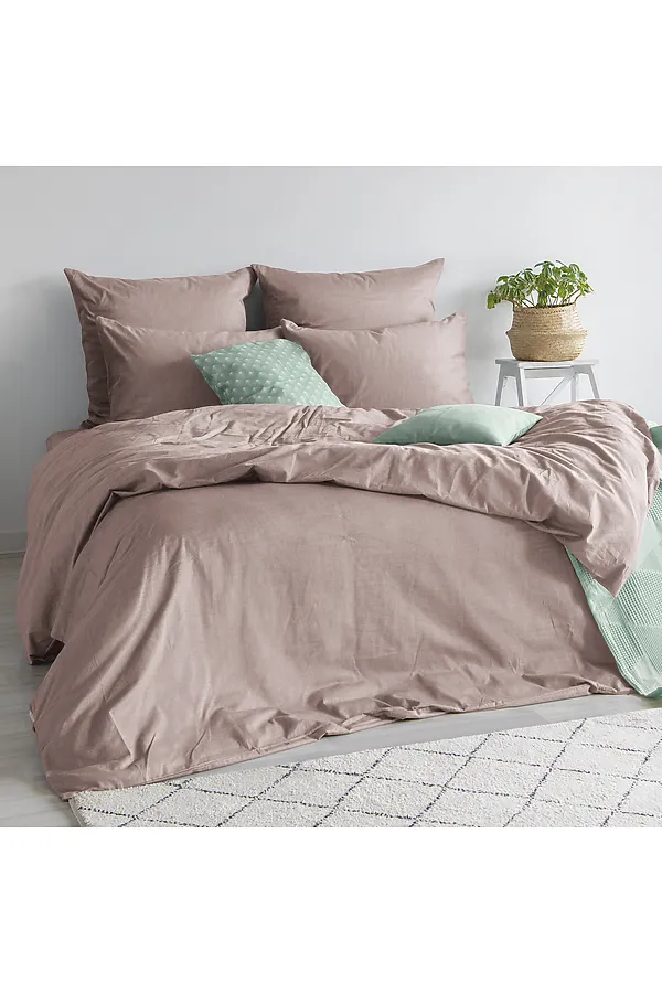 Комплект постельного белья "Verossa" Melange 2,0СП Mokko NORDTEX, mokko - фото 2