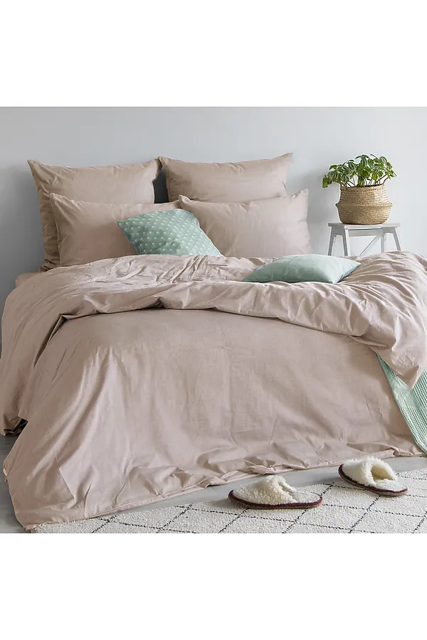 Пододеяльник "Verossa" Melange 180/215 Praline NORDTEX, praline - фото 2