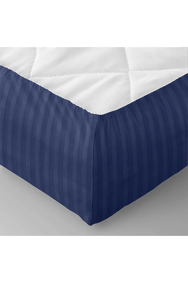 Простыня "Verossa" Stripe 240/260 Indigo NORDTEX, indigo - фото 2