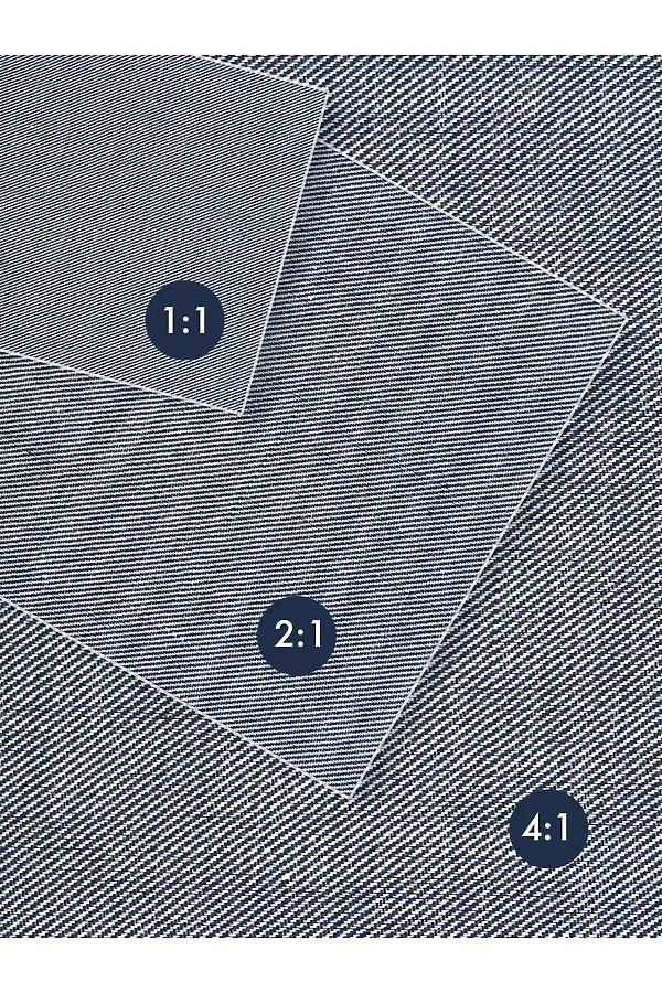Наволочка Анатомическая "Verossa" Melange 48/68 Indigo NORDTEX, indigo - фото 2