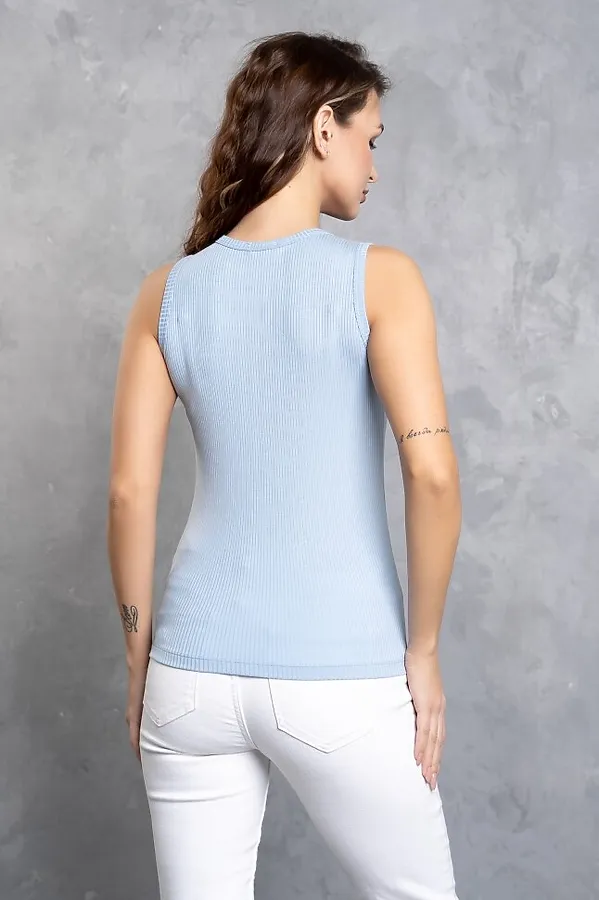Топ BINITA, голубой - фото 2