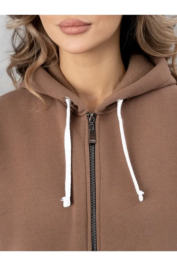 Толстовка BINITA, кофейный - фото 2