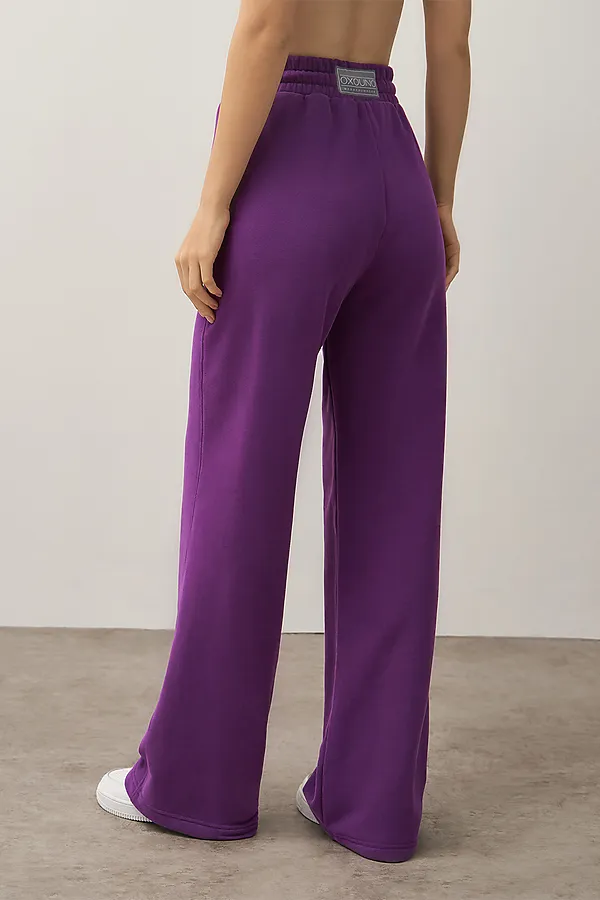 Брюки OXOUNO, амарант - фото 2