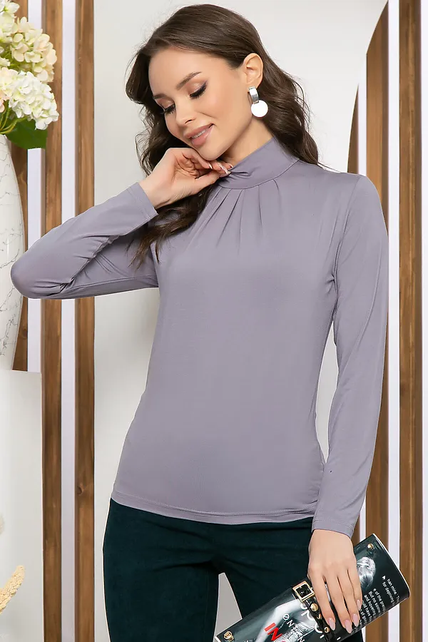 Водолазка LADY TAIGA, грей - фото 2