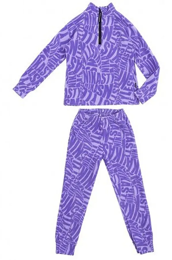 Костюм (Толстовка+Брюки) NIKASTYLE, лаванда - фото 2