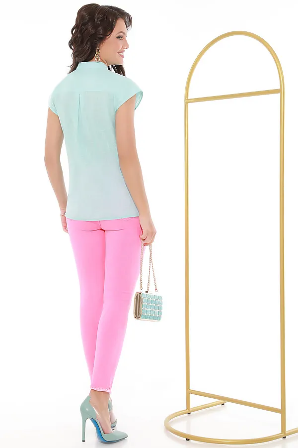 Блуза DSTREND, светло-бирюзовый - фото 2