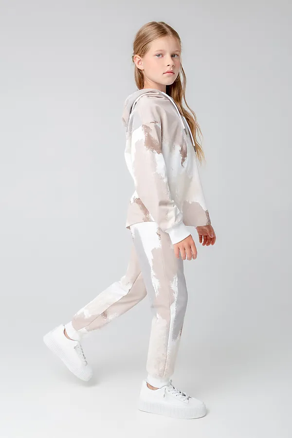 Брюки CROCKID SALE, бежевый,фактура земли к381 - фото 2