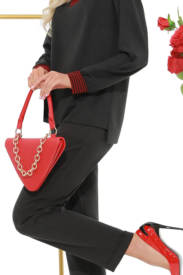 Костюм (джемпер + брюки) DSTREND, чёрный - фото 2