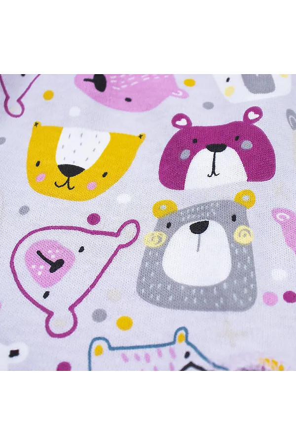 Ползунки YOULALA, серый, розовый, жёлтый - фото 2