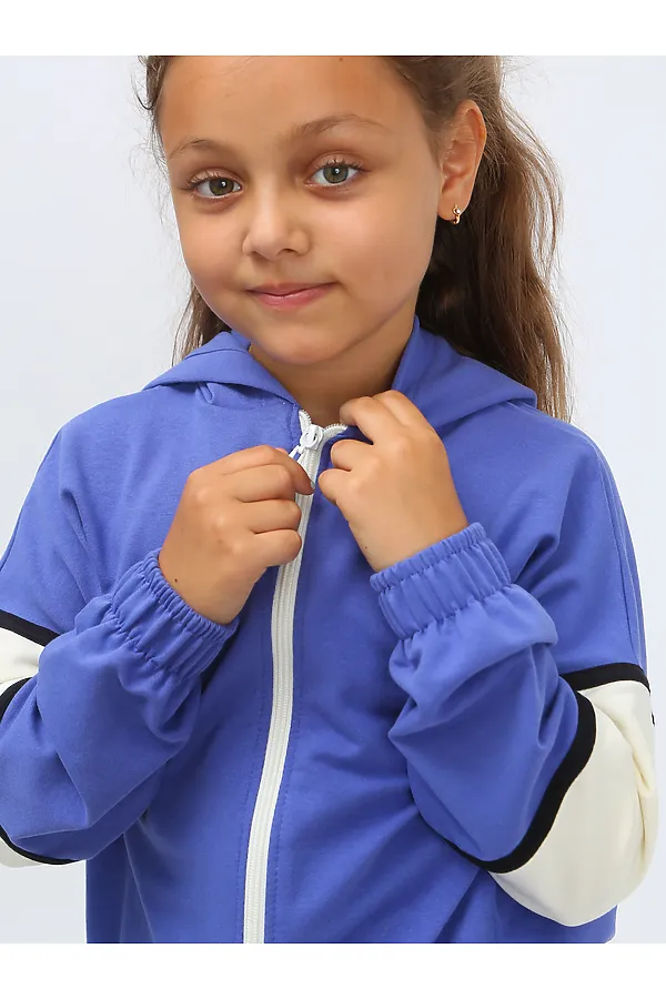 Костюм (Толстовка+Брюки) KIP, лиловый - фото 2