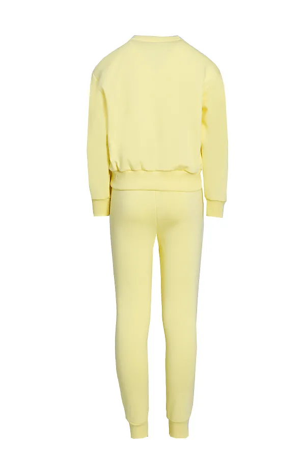 Костюм (Толстовка+Брюки) KIP, светло-жёлтый - фото 2