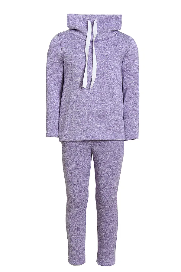 Костюм (Джемпер+Брюки) ИВАШКА, фиолетовый - фото 2