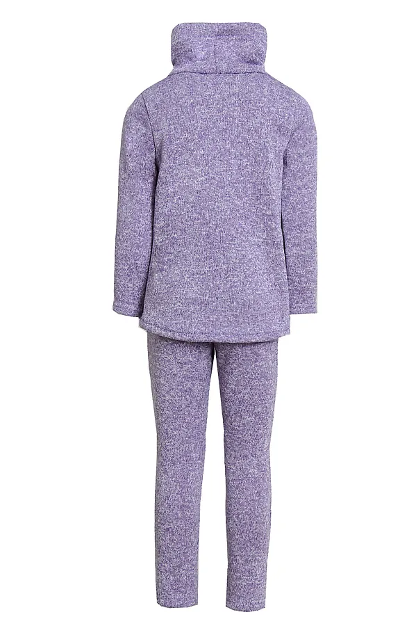 Костюм (Джемпер+Брюки) ИВАШКА, фиолетовый - фото 2
