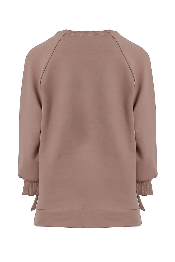 Свитшот ИВАШКА, коричневый - фото 2