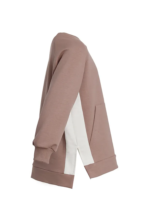 Свитшот ИВАШКА, коричневый - фото 2