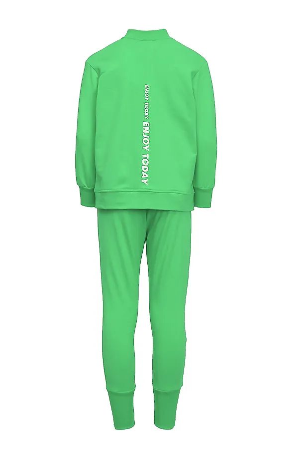 Костюм (Толсовка+Брюки) ИВАШКА, зелёный - фото 2