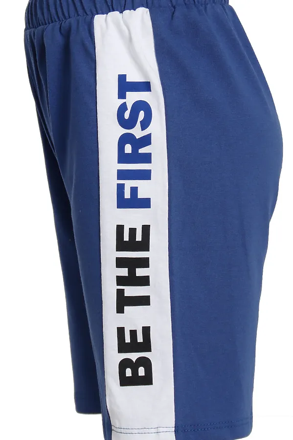 Костюм (Футболка+Шорты) ИВАШКА, индиго - фото 2