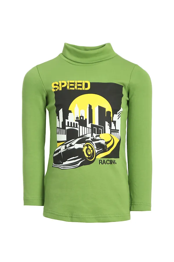 Водолазка ИВАШКА, зелёный - фото 2