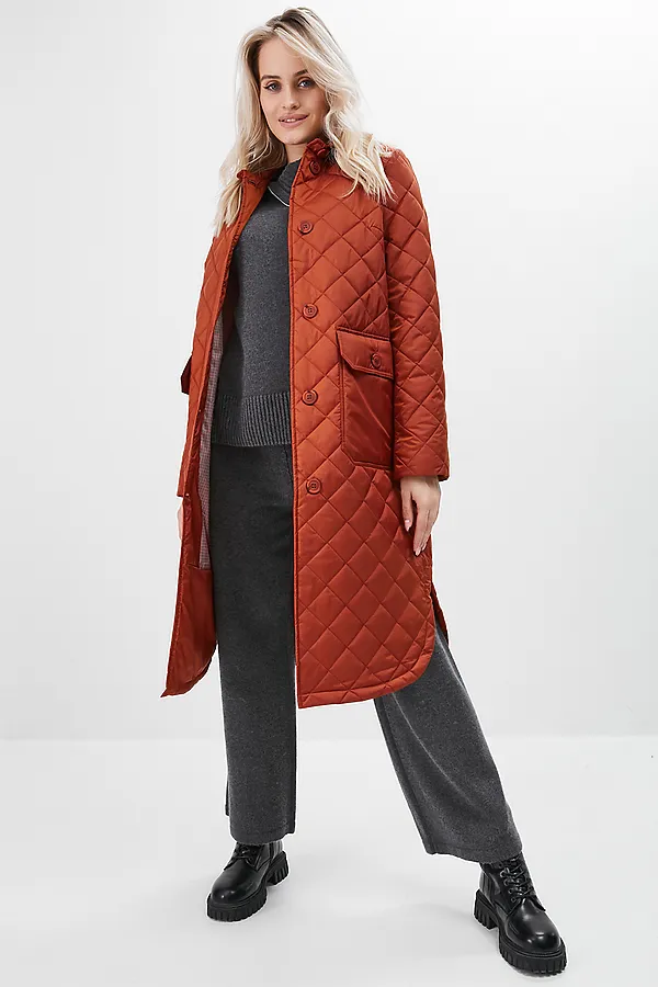 Плащ HOOPS, терракот - фото 2