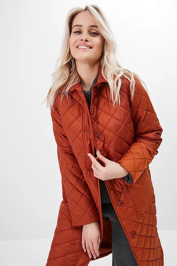 Плащ HOOPS, терракот - фото 2