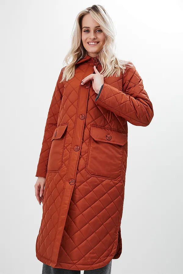 Плащ HOOPS, терракот - фото 2