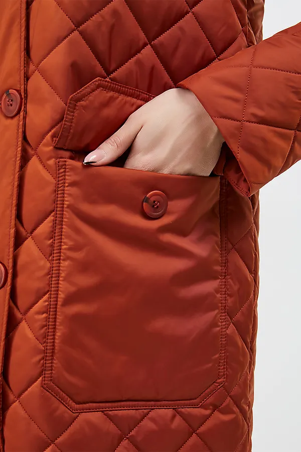 Плащ HOOPS, терракот - фото 2