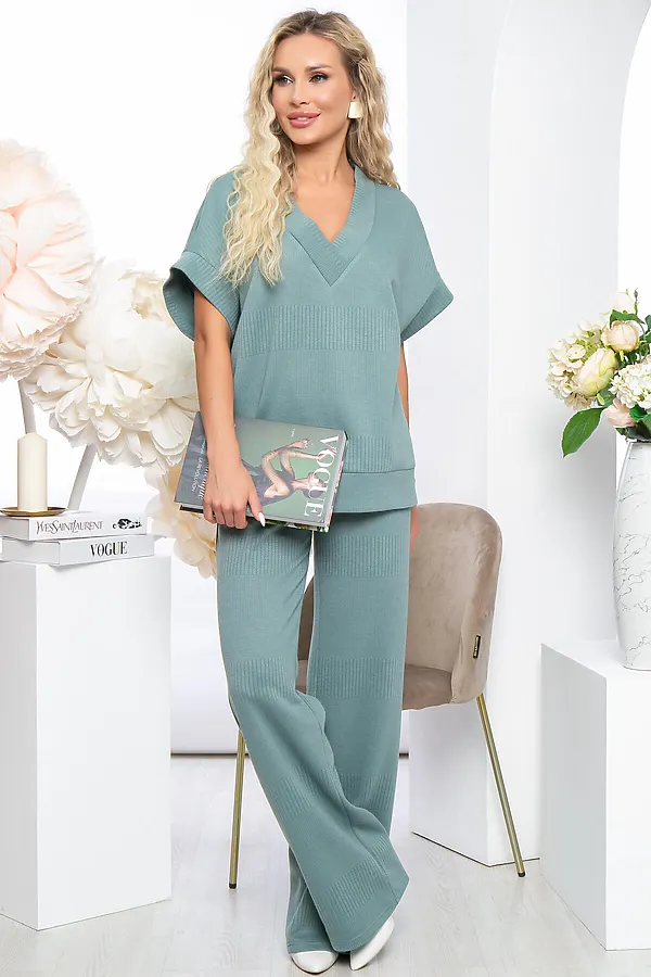 Костюм (Жилет+Брюки) LADY TAIGA, мята - фото 2