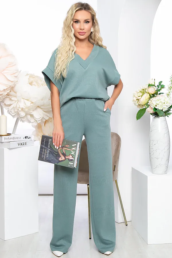 Костюм (Жилет+Брюки) LADY TAIGA, мята - фото 2