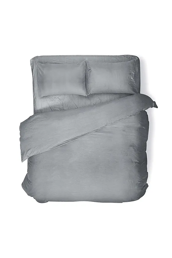 Простыня "Verossa" Melange 200/220 Silver NORDTEX, silver - фото 2