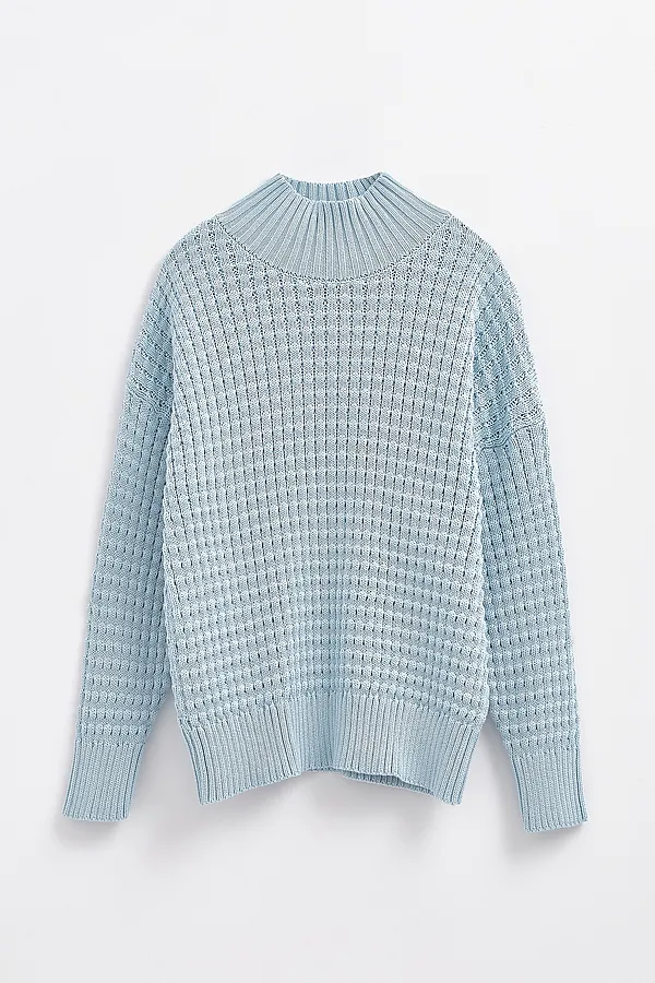 Джемпер  CONTE ELEGANT, голубой - фото 2