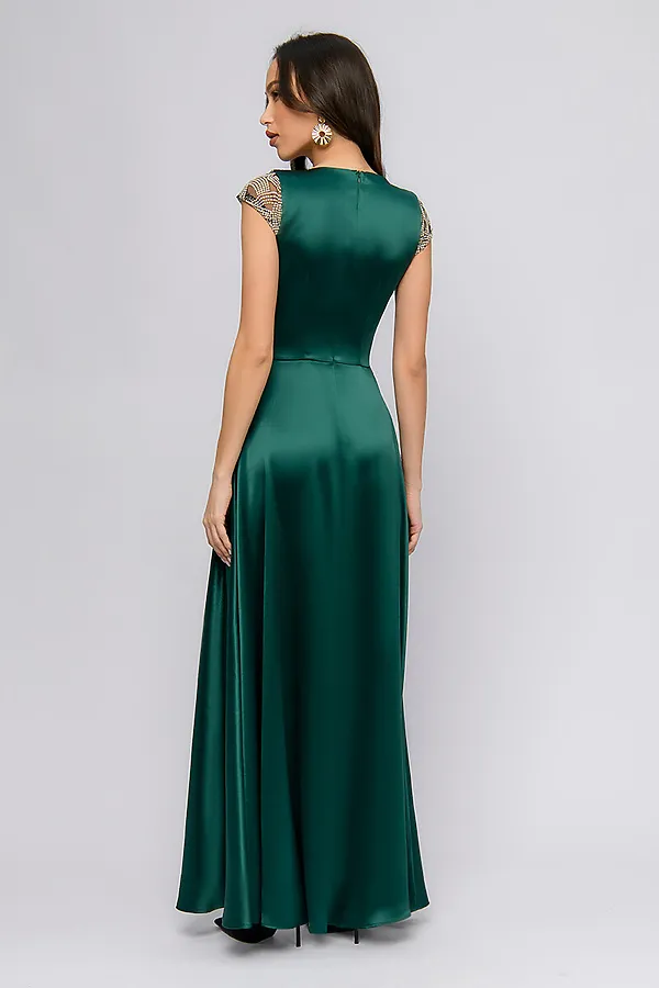 Платье 1001 DRESS, изумрудный - фото 2