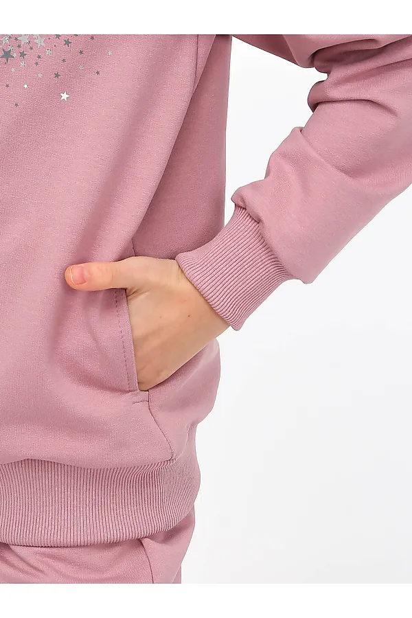 Костюм (Толстовка+Брюки) ИВАШКА, пыльная роза - фото 2