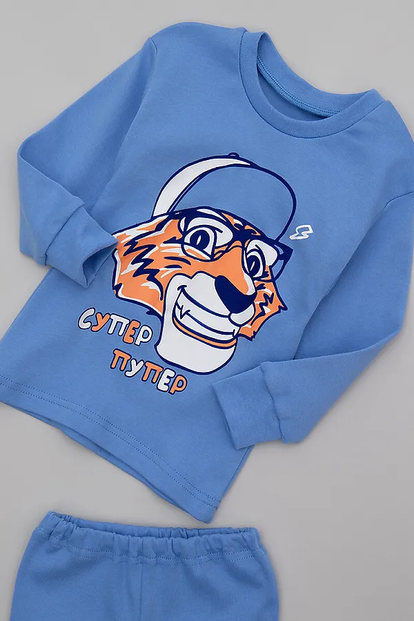 Пижама M&D, синий - фото 2