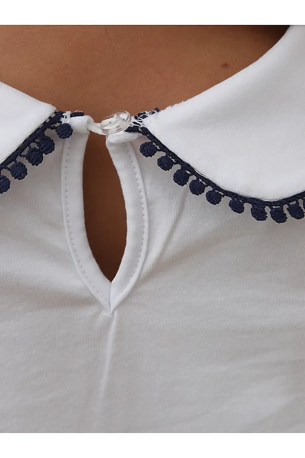 Блуза NOTA BENE, белый - фото 2