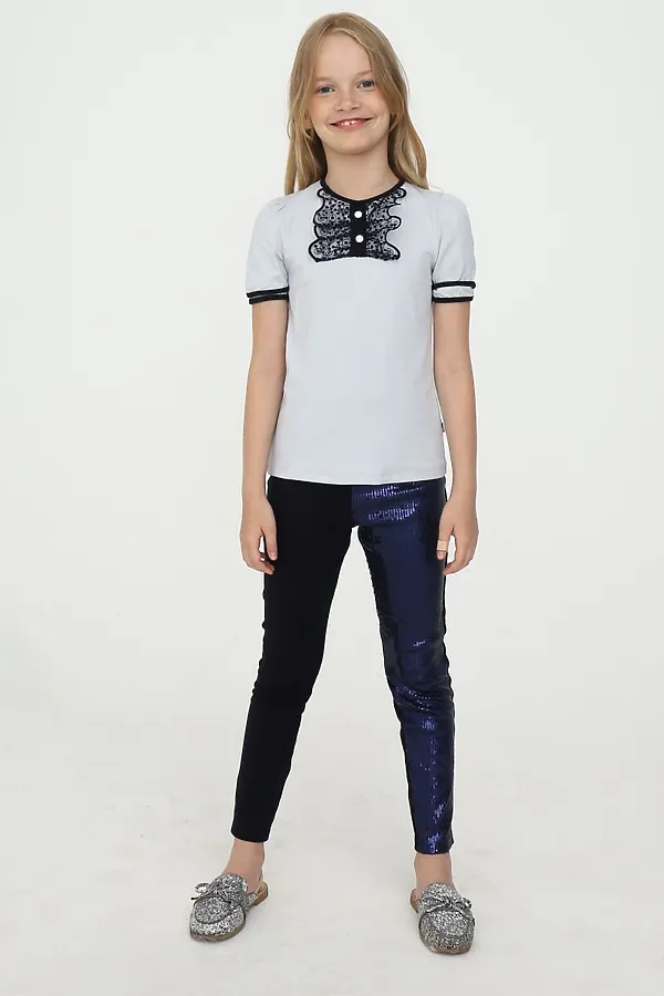 Блуза NOTA BENE, серый - фото 2