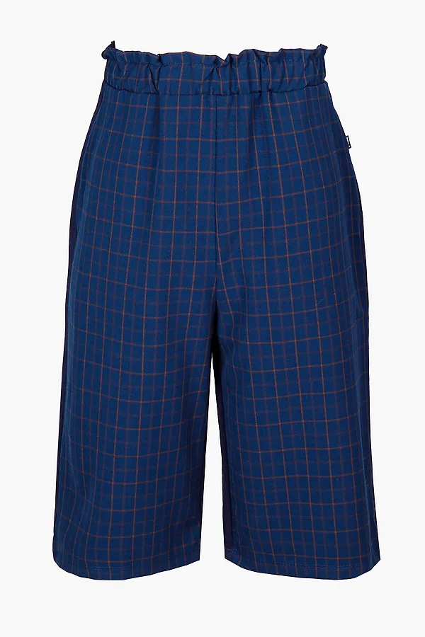 Шорты  NOTA BENE, синий,клетка - фото 2